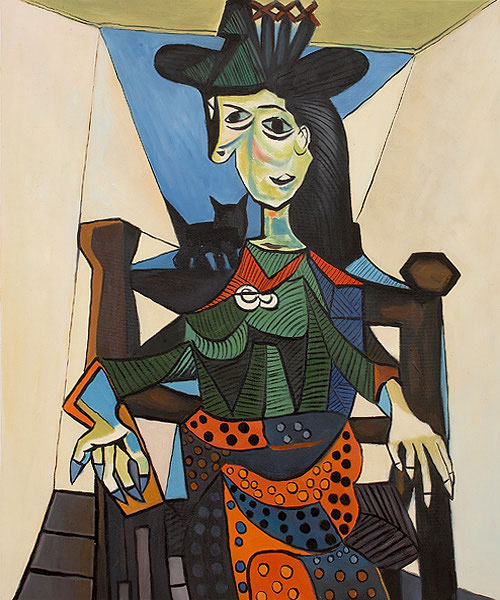 picasso paintings abstract. His painting “Dora Maar avec
